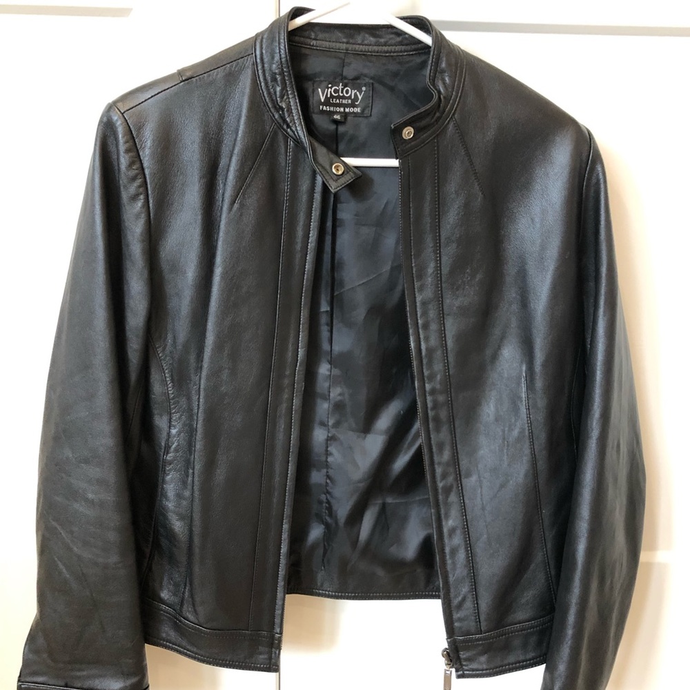 Leather jacket
